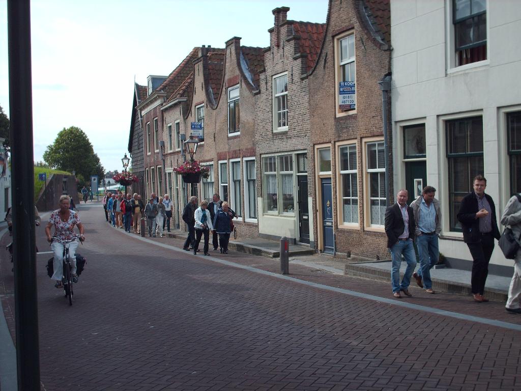 Op weg naar de binnenstad